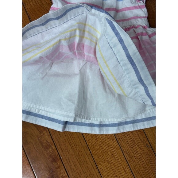 Ralph Lauren Striped Cotton Oxford Dress 3 Month - Picture 5 of 7